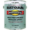 Rust-Oleum Professional High Performance Flat White Protective Paint 1 gal 215968